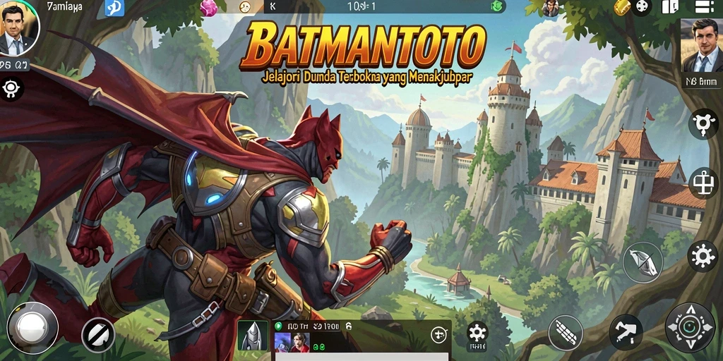 Gameplay menakjubkan dalam dunia terbuka BATMANTOTO.