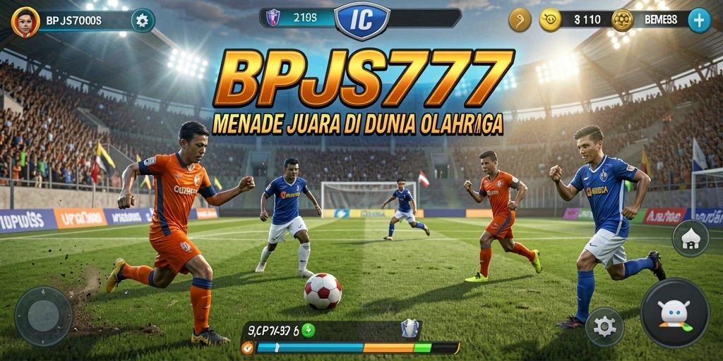 Tangkapan layar menampilkan aksi seru dalam permainan olahraga BPJS777.