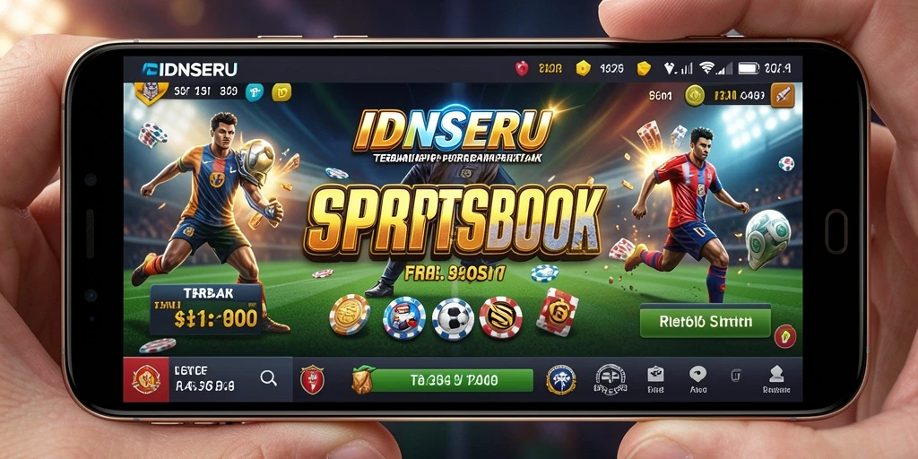 Tampilan gameplay menarik dengan berbagai opsi taruhan olahraga.