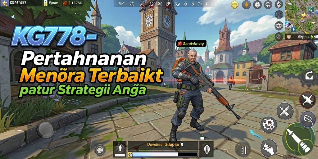 Gameplay menara pertahanan yang epik dan menantang di KG778.