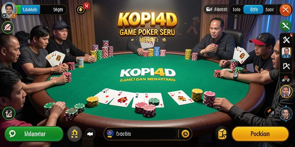 Tampilan gameplay KOPI4D yang mengasyikkan dan interaktif.